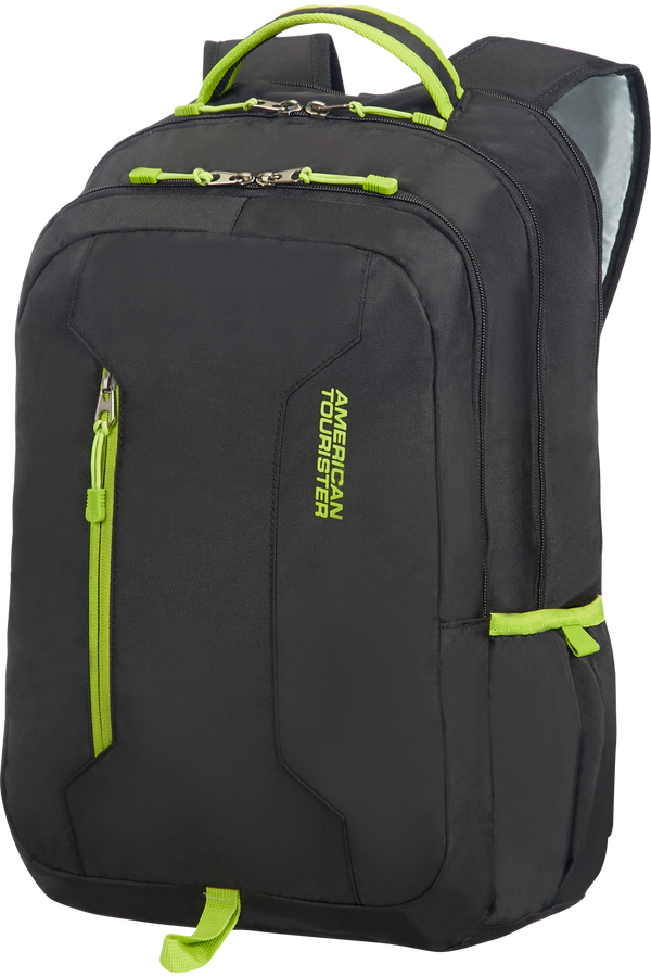 American Tourister Urban Groove Mochila para portátil 2 39.6cm/15.6inch Black/Lime Green