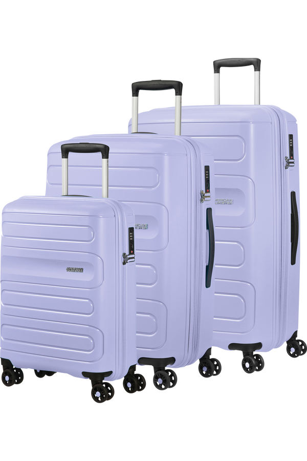 American Tourister Sunside 3 Pc Set C Pastel Blue