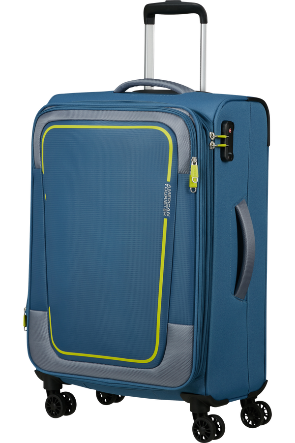 American Tourister Pulsonic Spinner Expandable 68 cm  Coronet Blue American Tourister Pulsonic Spinner Expandable 68 cm  Coronet Blue