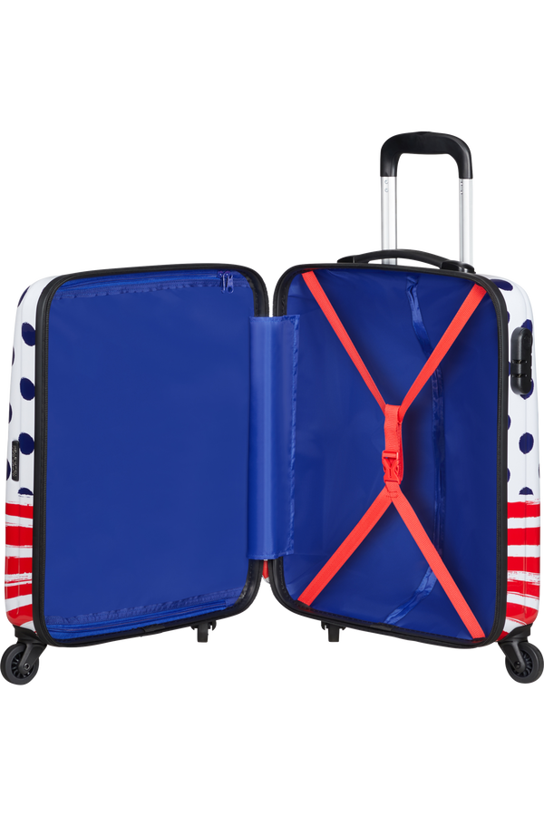 American Tourister Disney Legends Spinner 55cm  Minnie Blue Dots American Tourister Disney Legends Spinner 55cm  Minnie Blue Dots
