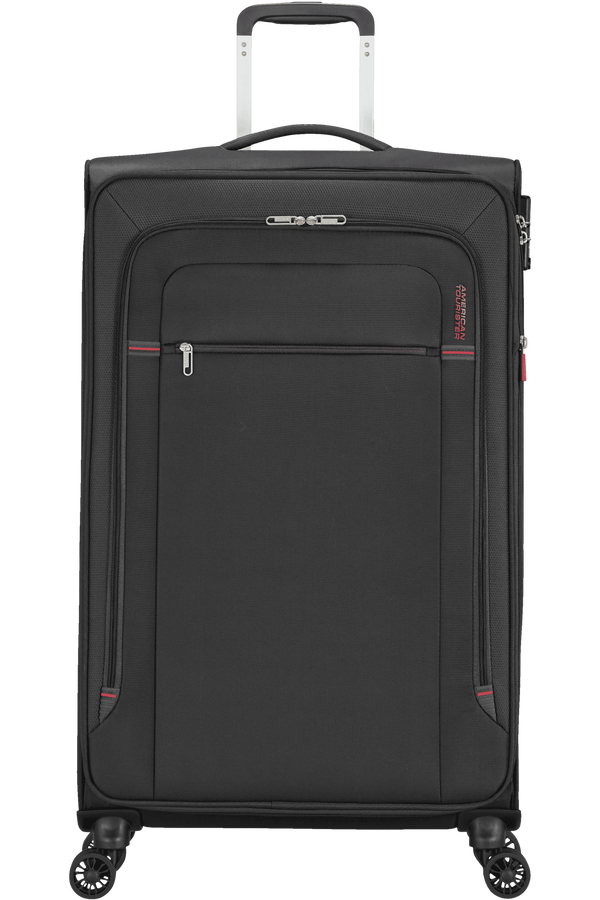 American Tourister Crosstrack Spinner Expandable 79cm  Grey/Red