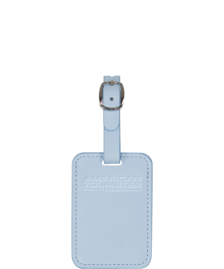 American Tourist. Ta Etiqueta de equipaje rectangular x2