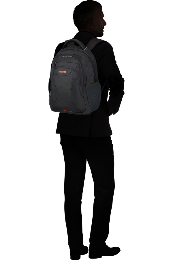 American Tourister At Work Laptop Backpack  15.6inch Black/Orange