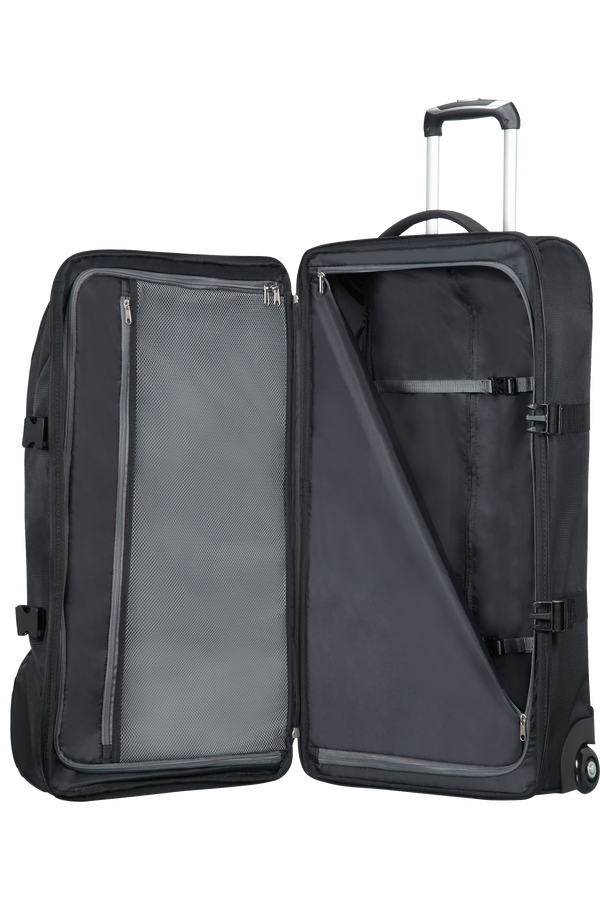 American Tourister Road Quest Bolsa de viaje con ruedas L Solid Black