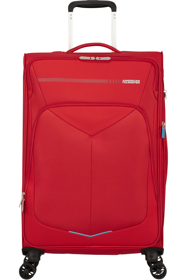 American Tourister Summerfunk Spinner Exp TSA 67cm Rojo