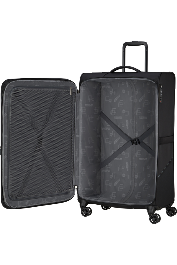 American Tourister SummerRide Spinner L EXP TSA 80cm Negro