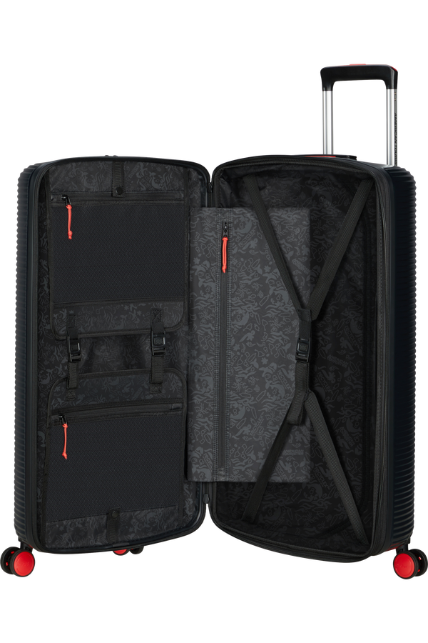 American Tourister Rollio Spinner 75cm  Black/Red