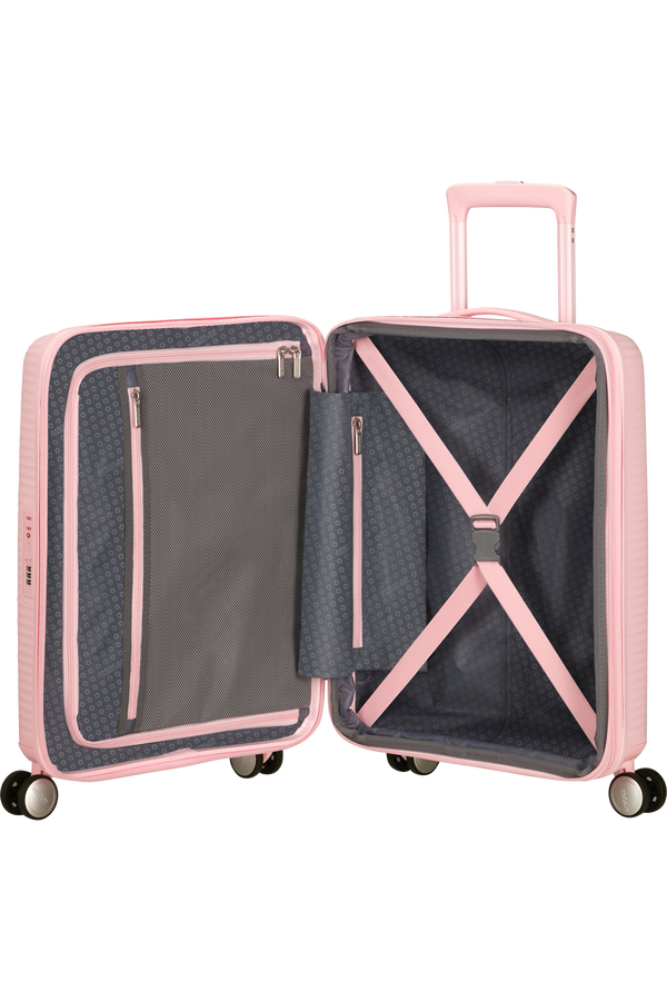 American Tourister SoundBox Spinner TSA Expandable 55cm  Pastel Pink