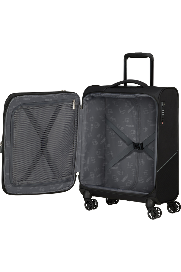 American Tourister SummerRide Spinner S EXP TSA 55cm Negro