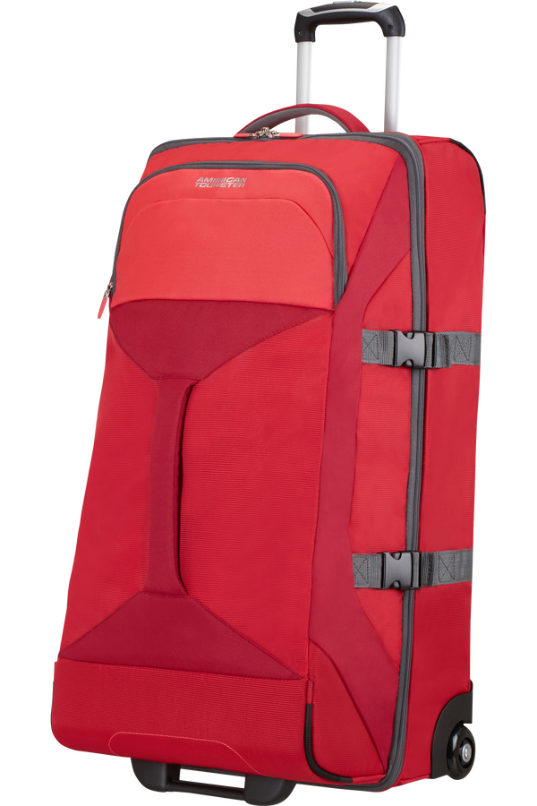American Tourister Road Quest Bolsa de viaje con ruedas L Solid Red