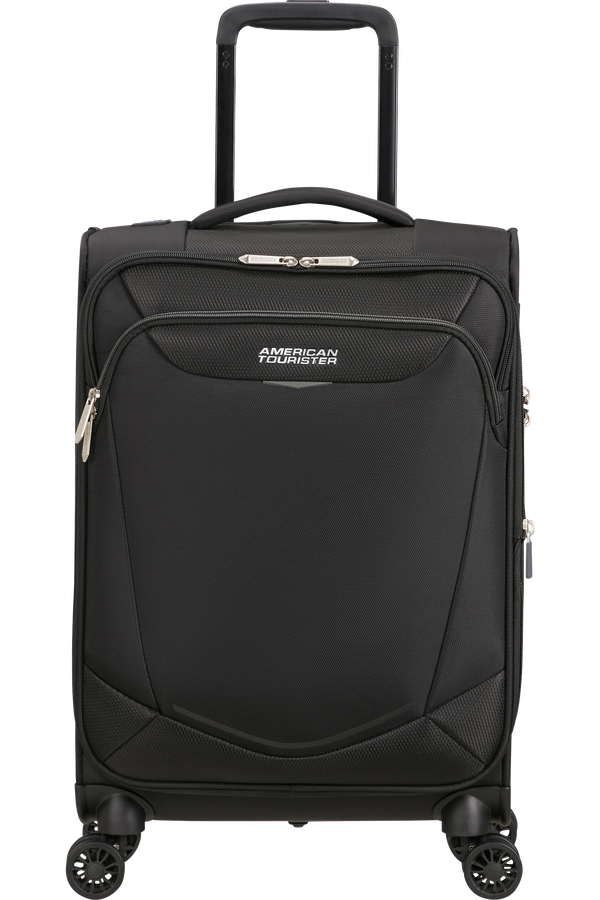American Tourister SummerRide Spinner Expandable TSA 55cm L35  Negro