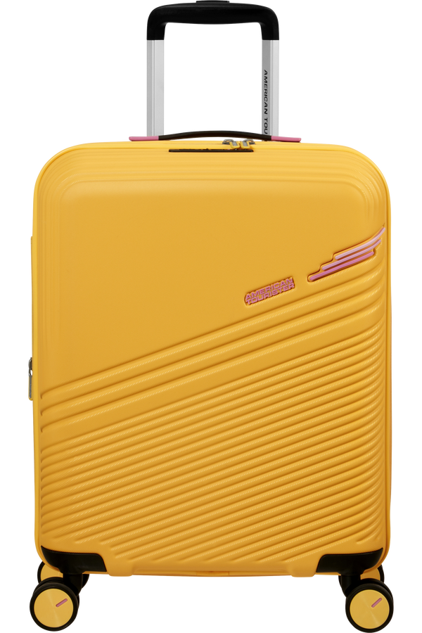 American Tourister Triple Trace Spinner TSA Expandable 55cm Lemondrop/Pink