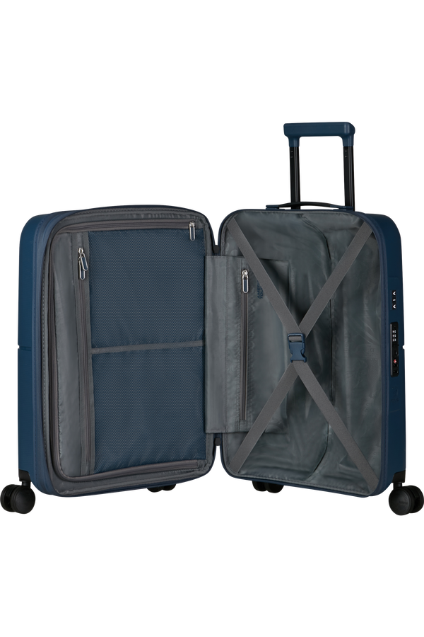 American Tourister Dashpop Disney Spinner Expandable TSA Marvel 55cm  Capt America Shield