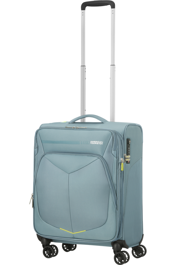 American Tourister Summerfunk Spinner Exp TSA 55cm  Metal Grey