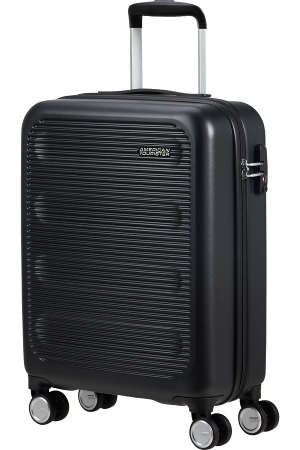 American Tourister Astrobeam Spinner TSA 55cm  Storm Black