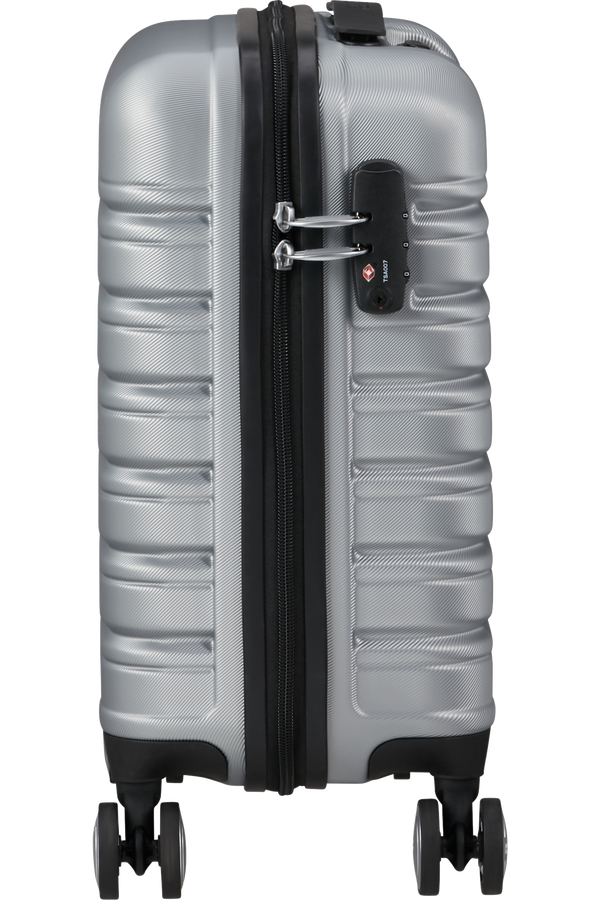 American Tourister Flashline SPINNER UNDERSEATER 45cm  Sky Silver American Tourister Flashline SPINNER UNDERSEATER 45cm  Sky Silver