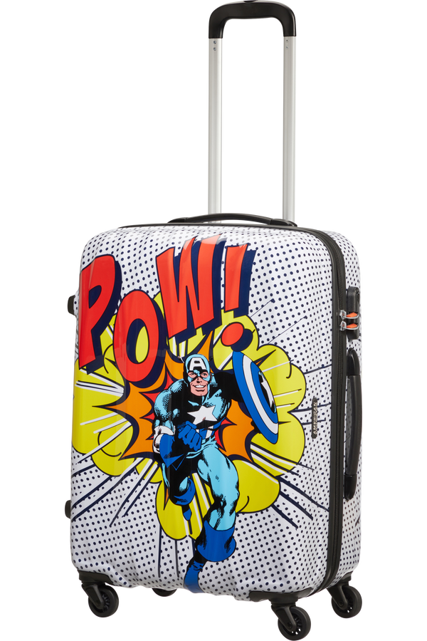 American Tourister Marvel Legends Spinner Alfatwist 65cm  Captain America Pop Art