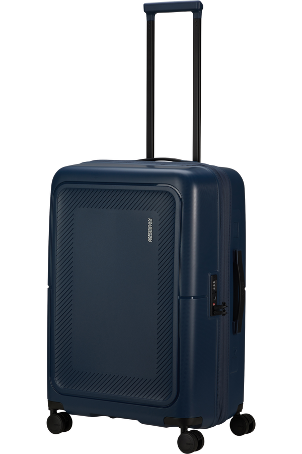 American Tourister DashPop Spinner Expandable TSA 67cm Midnight Blue