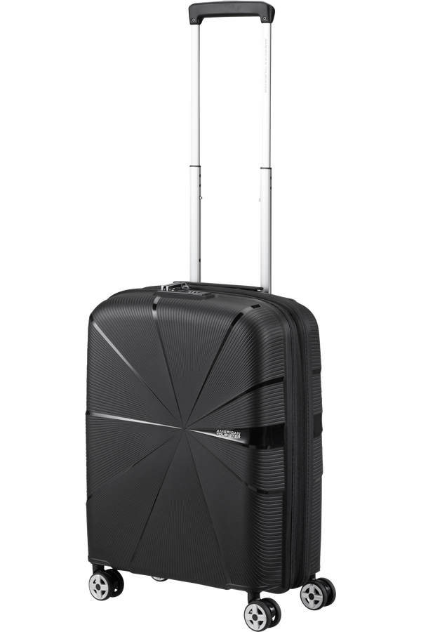 American Tourister Starvibe Spinner Expandable TSA 55cm Negro