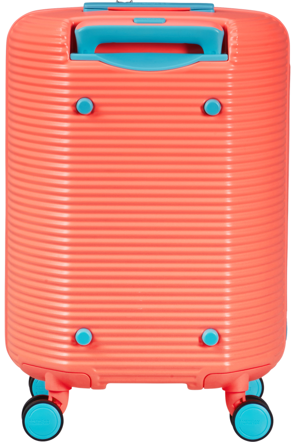American Tourister Rollio Spinner 52cm  Coral/Blue