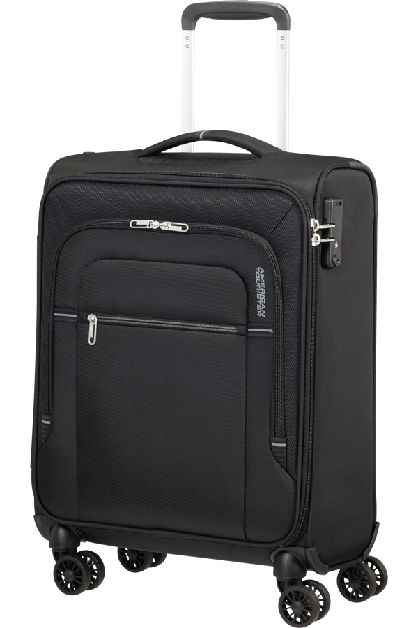 American Tourister Crosstrack Spinner 55cm  Black/Grey American Tourister Crosstrack Spinner 55cm  Black/Grey