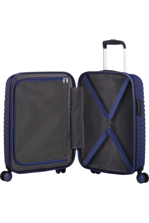 American Tourister Aero Racer Spinner 55cm  Nocturne Blue American Tourister Aero Racer Spinner 55cm  Nocturne Blue