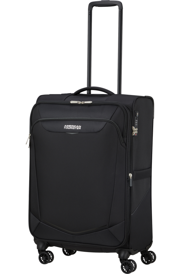 American Tourister SummerRide Spinner M EXP TSA 69cm Negro American Tourister SummerRide Spinner M EXP TSA 69cm Negro