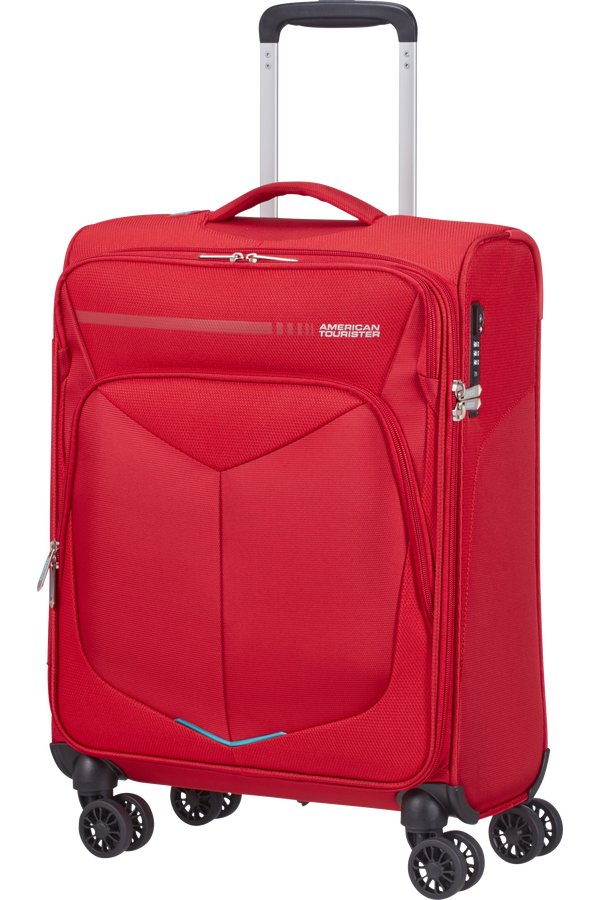 American Tourister Summerfunk Spinner Strict TSA 55cm  Rojo