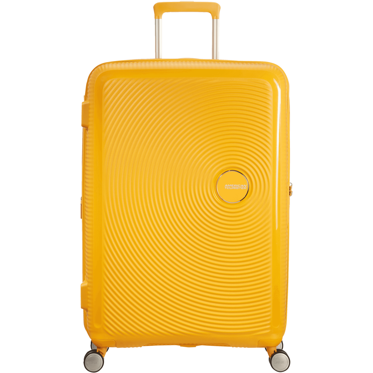 American Tourister SoundBox Maleta Spinner Expansible (4 ruedas) 77cm Golden Yellow