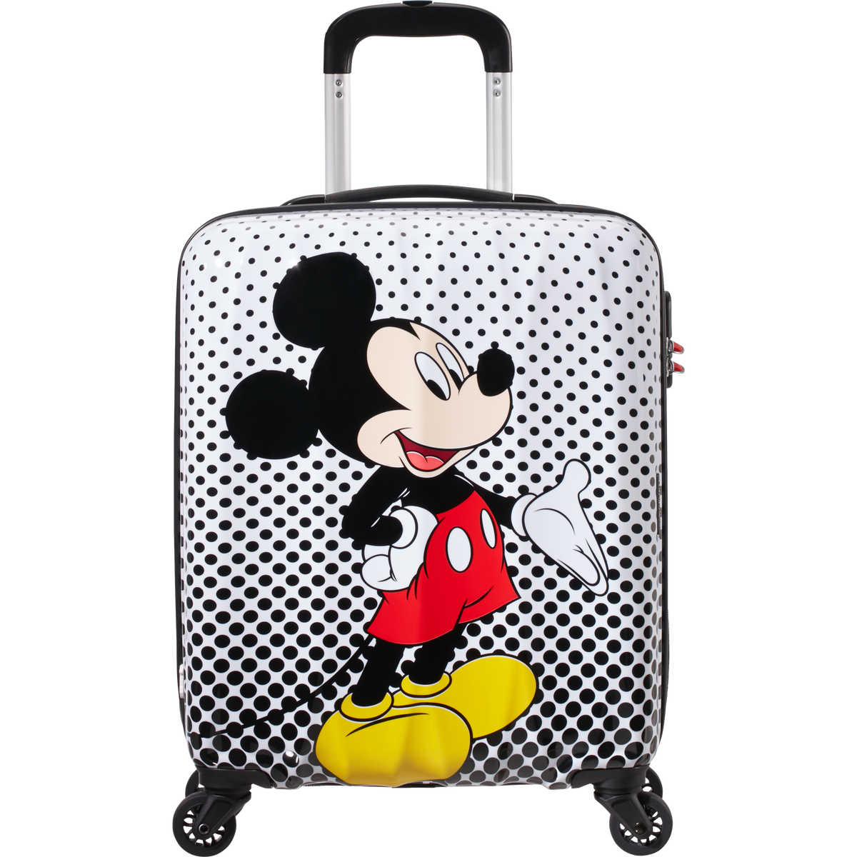 American Tourister Disney Legends Equipaje de cabina Mickey Mouse Polka Dot