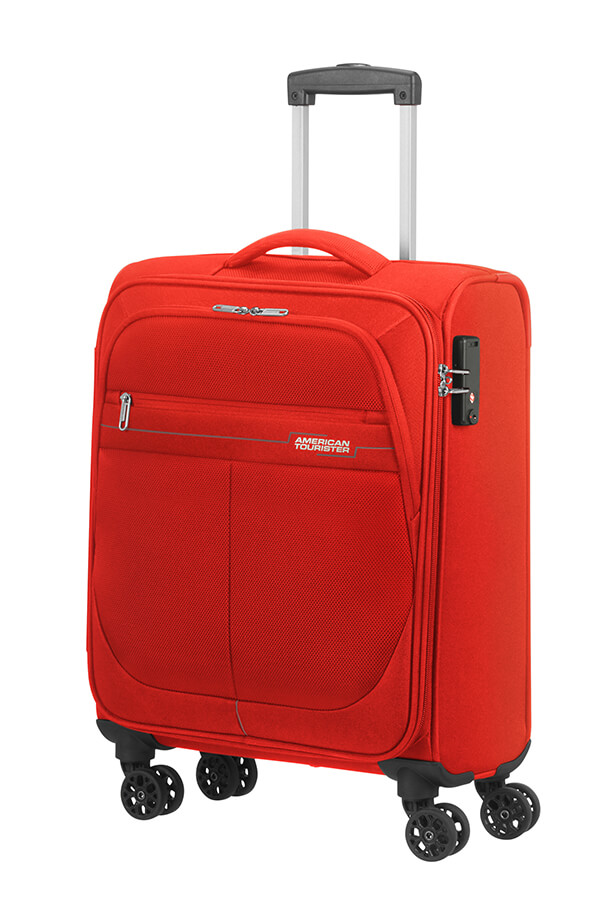American Tourister Deep Dive Maleta Spinner (4 ruedas) 55cm (20cm) Red/Grey