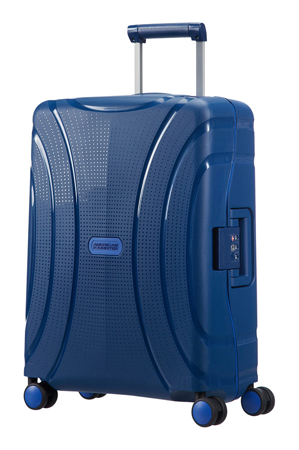American Tourister Lock'n'Roll Maleta Spinner (4 ruedas) 55cm Marine Blue