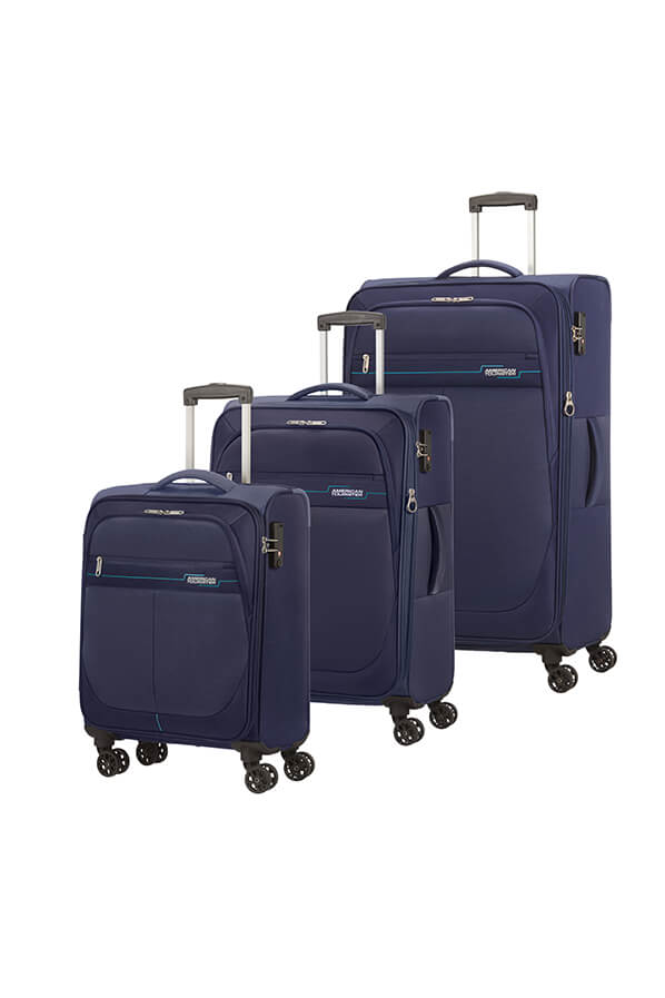 American Tourister Deep Dive Juego Navy/Blue