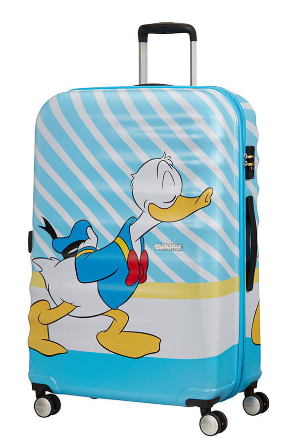 American Tourister Wavebreaker Disney Maleta Spinner (4 ruedas) 77cm Donald Blue Kiss