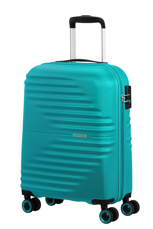 American Tourister Wavetwister Maleta Spinner (4 ruedas) 55cm Aqua Turquoise