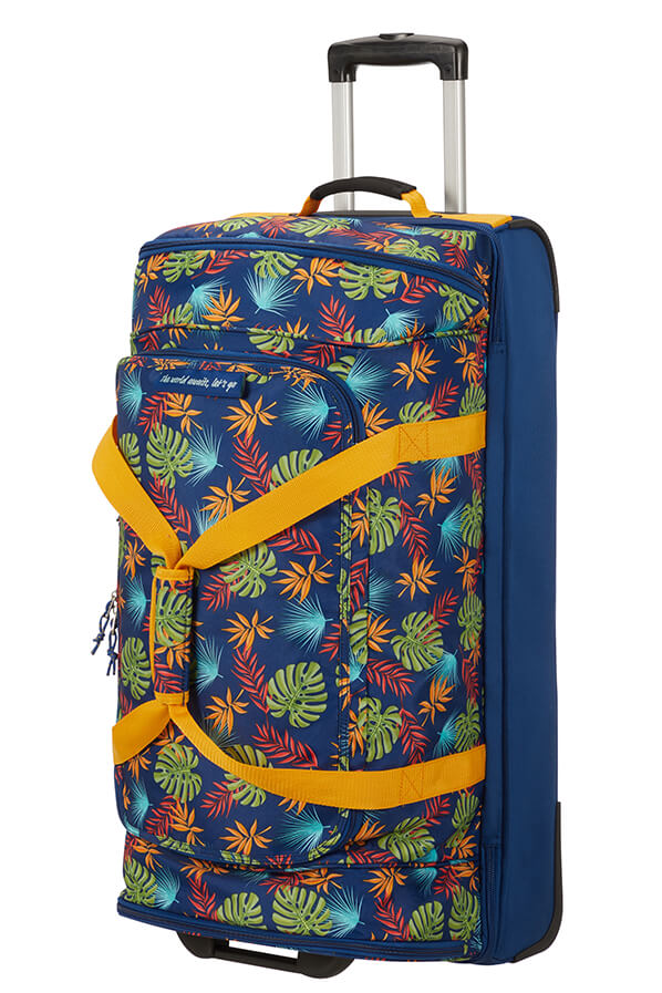 American Tourister Alltrail Bolsa de viaje con ruedas L Tropical Leaves