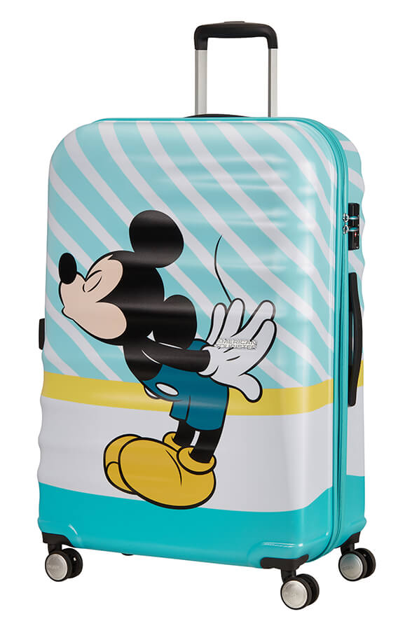 Wavebreaker Disney Spinner 77cm Mickey Blue Kiss | American Tourister España