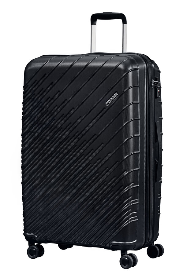 American Tourister Speedstar Maleta Spinner Expansible (4 ruedas) 77cm Negro