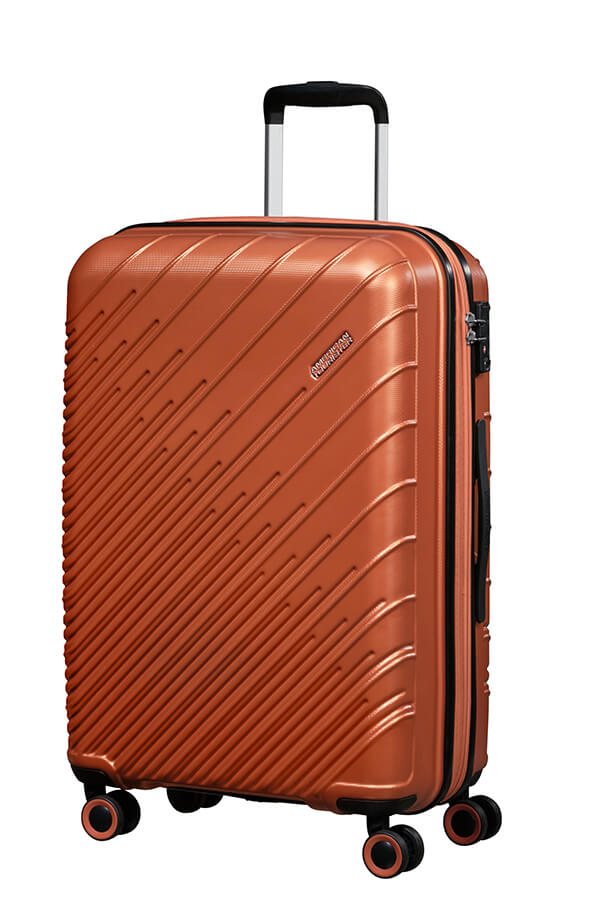 American Tourister Speedstar Maleta Spinner Expansible (4 ruedas) 67cm Copper Orange