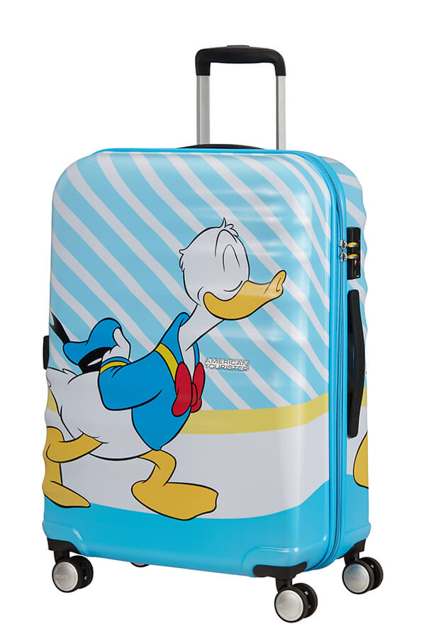 American Tourister Wavebreaker Disney Maleta Spinner (4 ruedas) 67cm Donald Blue Kiss