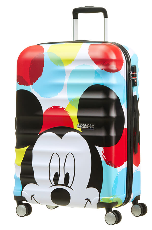 American Tourister Wavebreaker Disney Maleta Spinner (4 ruedas) 67cm Mickey Close-Up