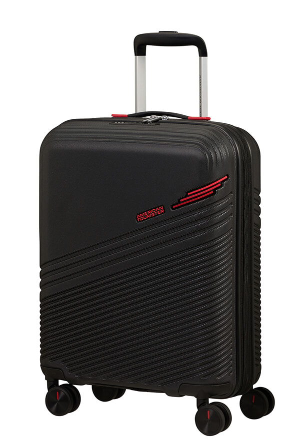 American Tourister Triple Trace Maleta Spinner Expansible (4 ruedas) 55cm (20cm) Black/Red