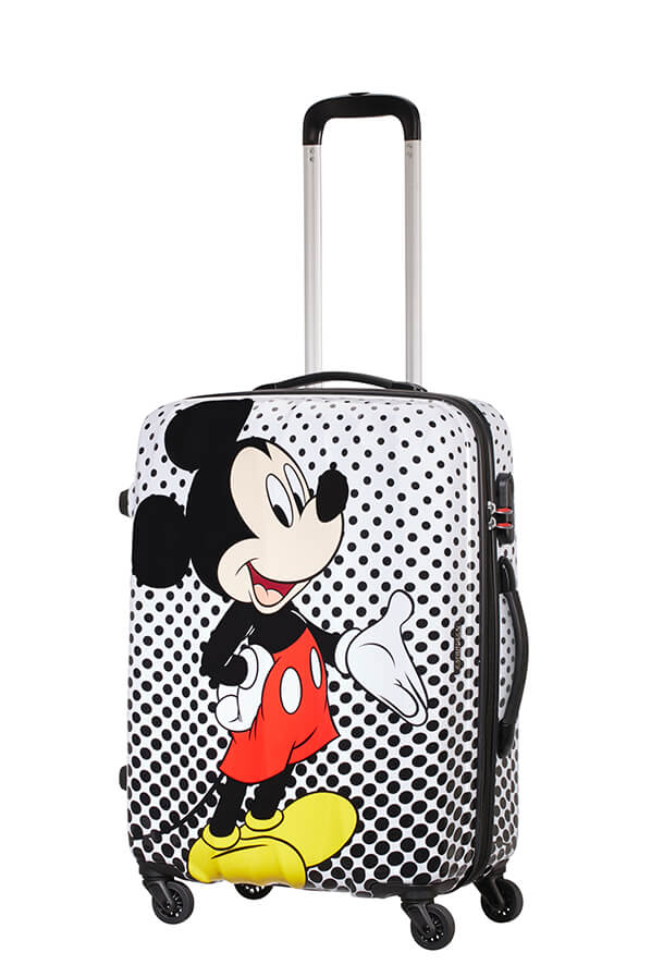 Disney Spinner Alfatwist 65cm Mickey Mouse Polka Dot American Tourister