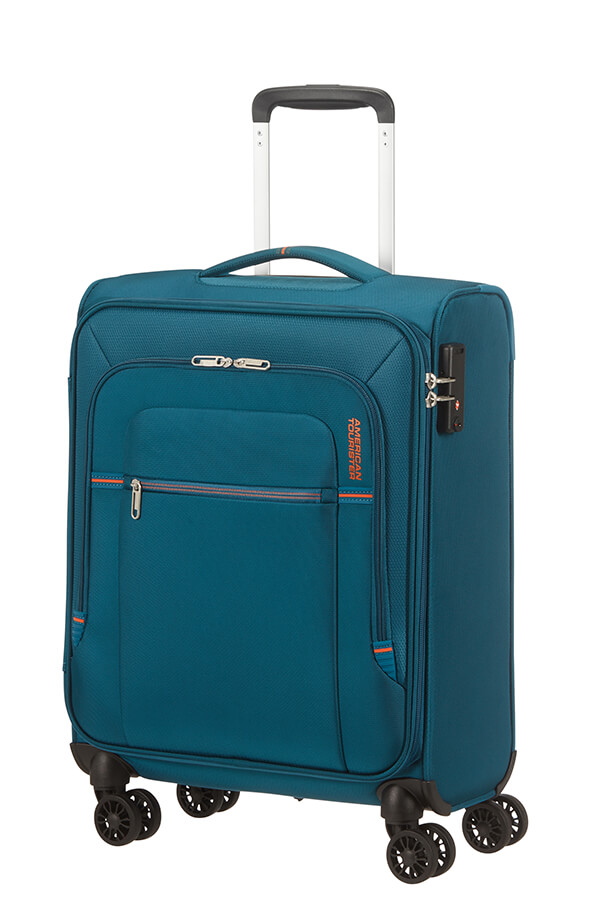 American Tourister Crosstrack Maleta Spinner (4 ruedas) 55cm Navy/Orange