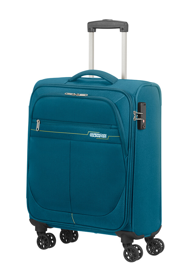 American Tourister Deep Dive Maleta Spinner (4 ruedas) 55cm (20cm) Teal/Lime