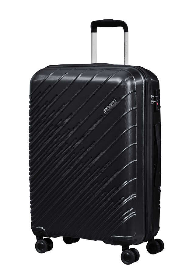 American Tourister Speedstar Maleta Spinner Expansible (4 ruedas) 67cm Negro