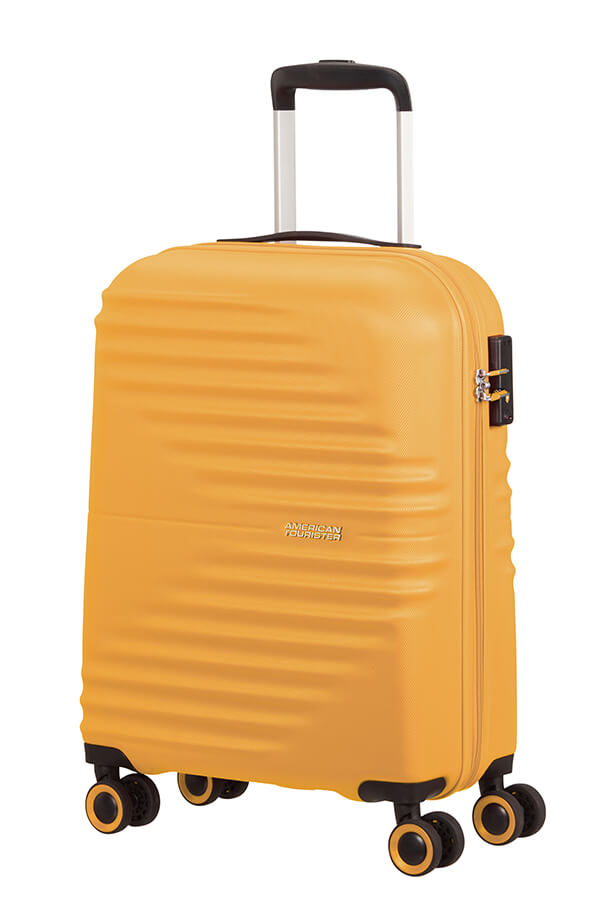American Tourister Wavetwister Maleta Spinner (4 ruedas) 55cm Sunset Yellow