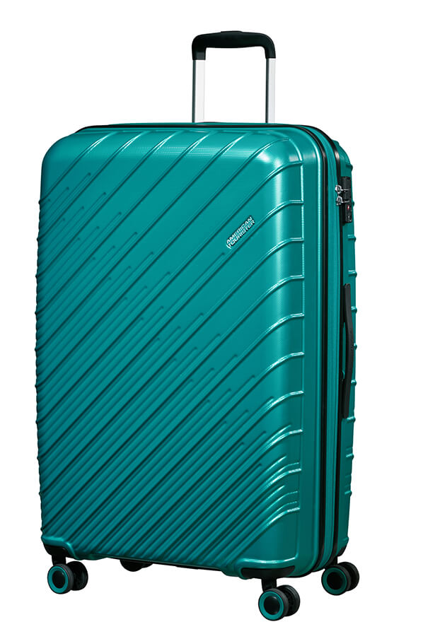 American Tourister Speedstar Maleta Spinner Expansible (4 ruedas) 77cm Deep Turquoise
