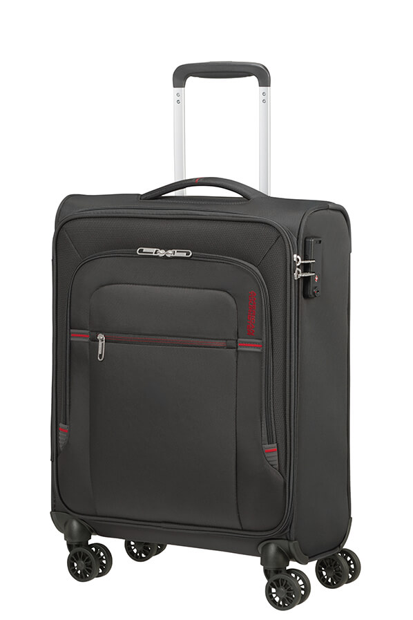 American Tourister Crosstrack Maleta Spinner (4 ruedas) 55cm Grey/Red