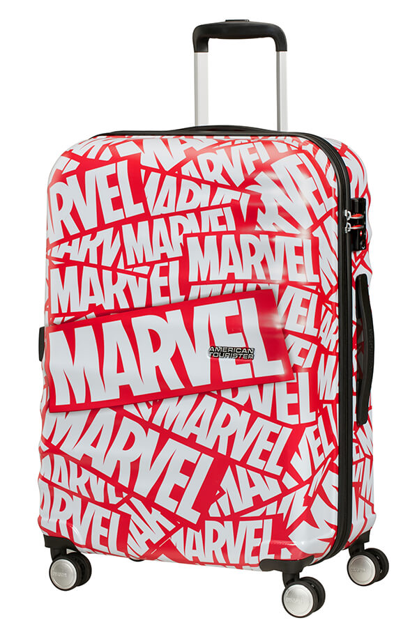 American Tourister Wavebreaker Disney Maleta Spinner (4 ruedas) 67cm Marvel Logo